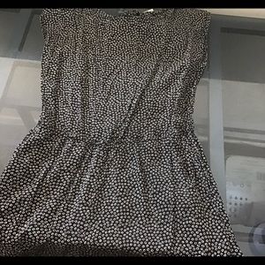 Medium black floral Romper